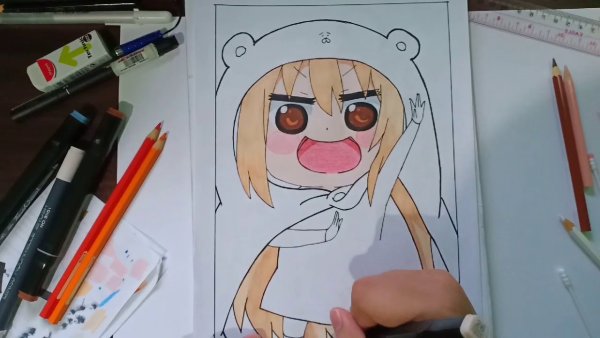 Умару рисунок карандашом для начинающих