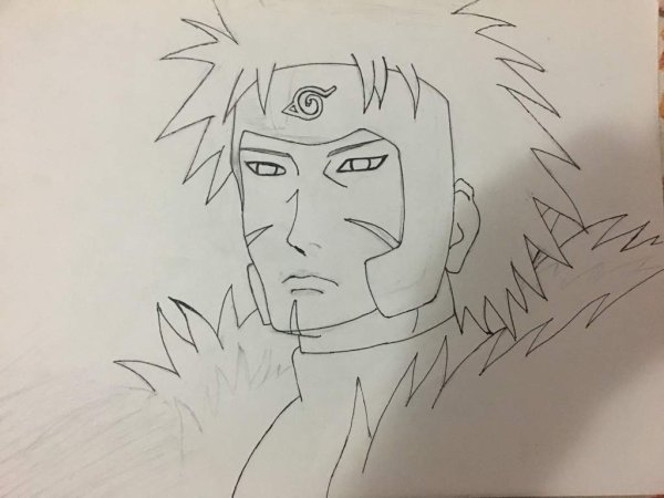 Раскраски Наруто Тобирама