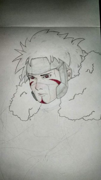 Рисовать Тобирама Сенджу