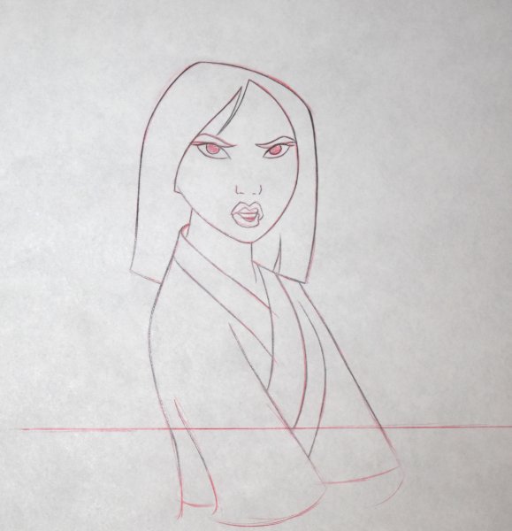 Мулан поэтапно