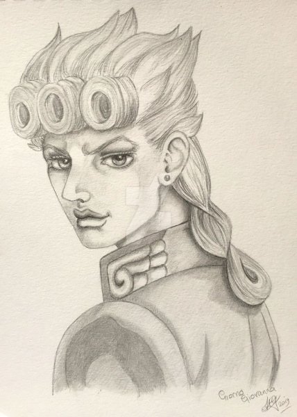 Джоджо скетчи Джорно