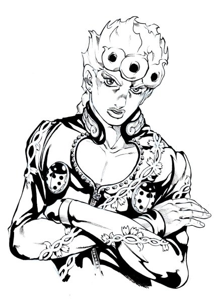 Джорно Джованна черно белый