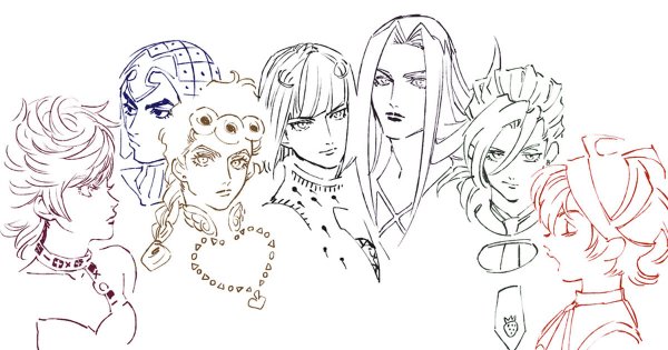 Джоджо раскраска Триш