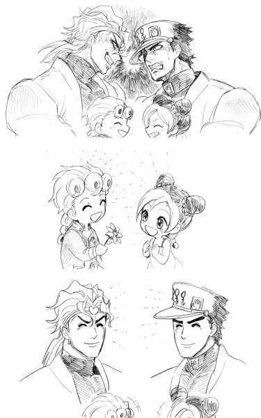 Джорно и дио комиксы