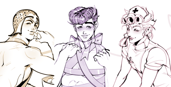 Джорно Джованна и Джолин Куджо Хендай