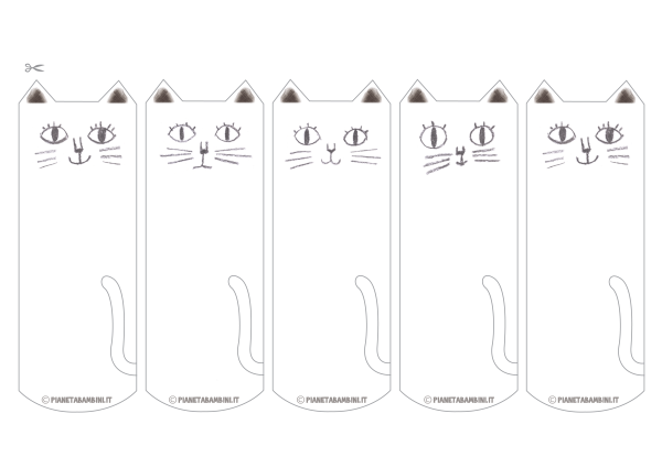 Закладка шаблон для печати