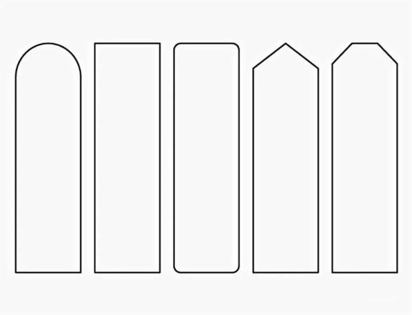 Заготовки для закладок