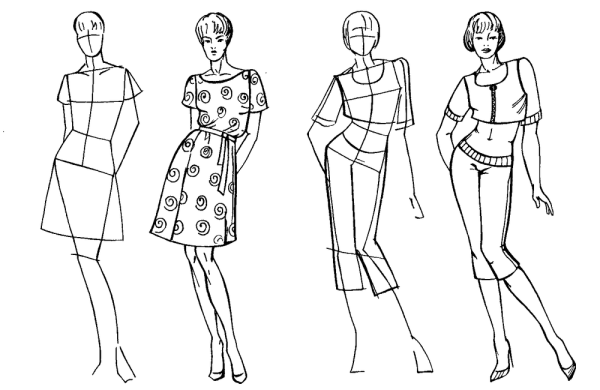 Фигура для моделирования одежды