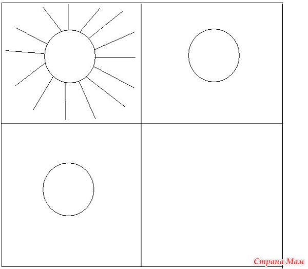 Алгоритмы рисования в младшей группе