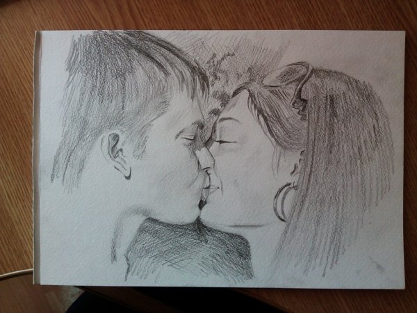 Любовный альбом рисунок