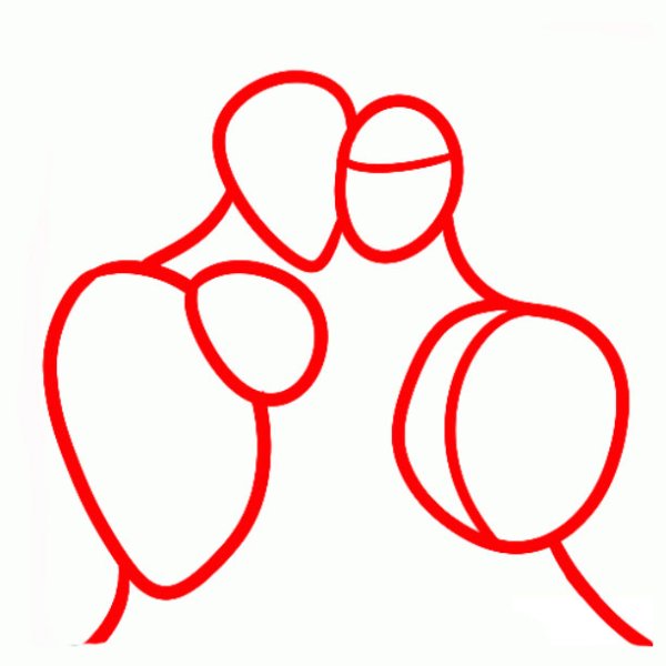 Рисунки влюбленных родителей