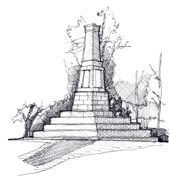 Памятник рисунок