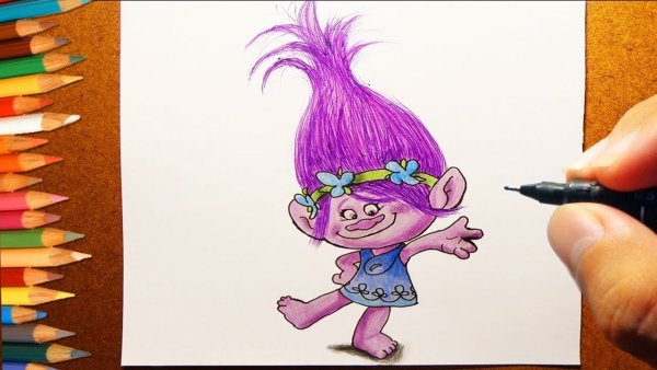 Нарисовать тролля