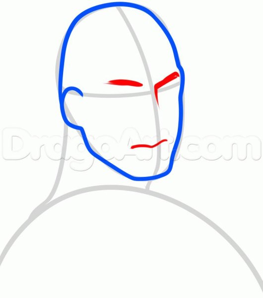 Как нарисовать Франклина из ГТА 5 карандашом поэтапно