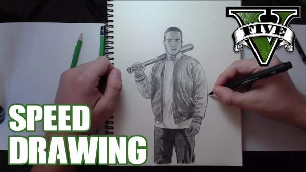 ГТА 5 карандашом