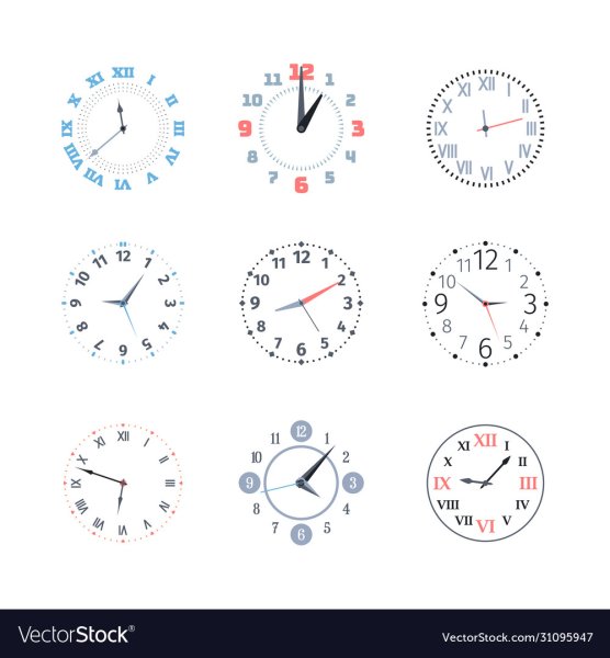 Как правильно нарисовать циферблат часов