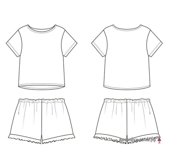 Пижама вектор