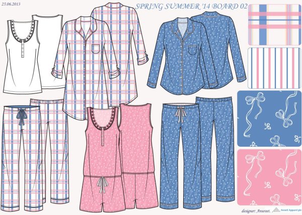 Пижама на прозрачном фоне