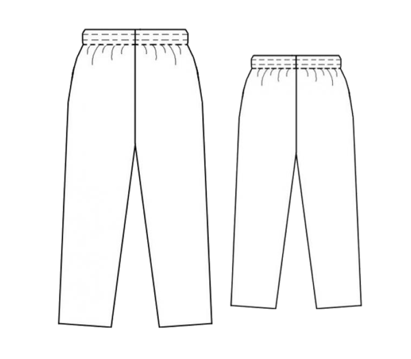 Технические эскизы домашней одежды