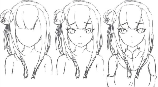 Уроки рисования аниме девушек