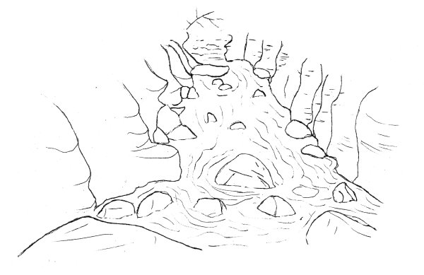 Ручей рисунок