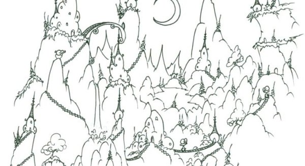 Григ в пещере горного короля раскраска