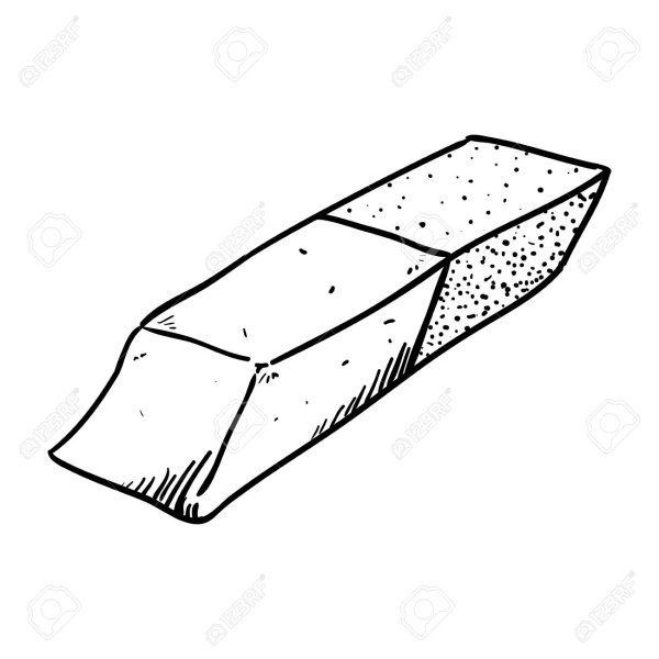 Ластик без фона