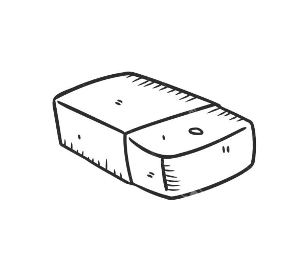 Стирательная резинка раскраска