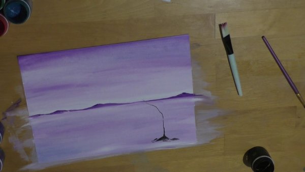 Поэтапное рисование градиента для детей