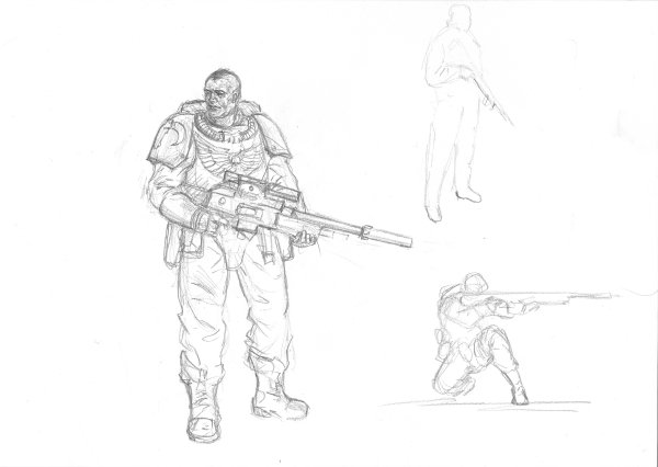 Снайпер скетч