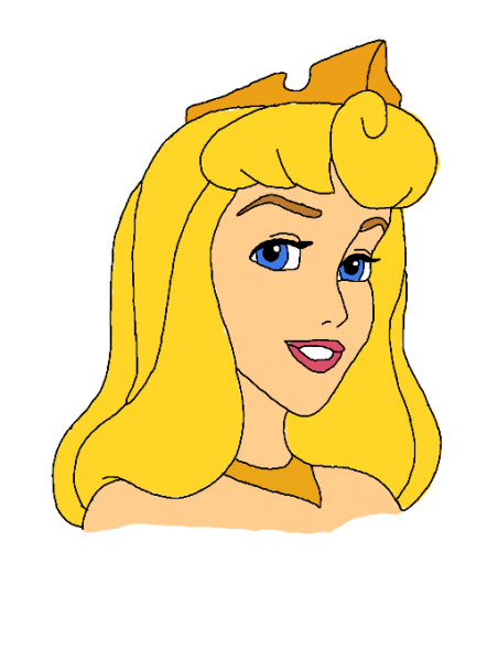 Спящая красавица портрет