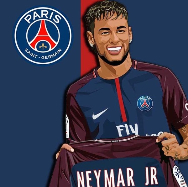 ПСЖ рисунок