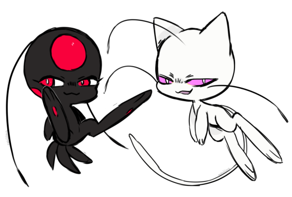 Леди баг и супер кот КВАМИ белого кота