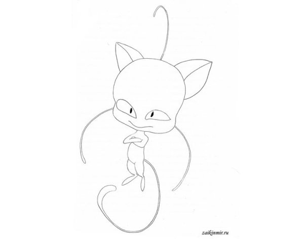 КВАМИ Плагг раскраска