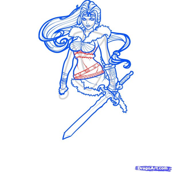 Рисовать карандашом Варвара