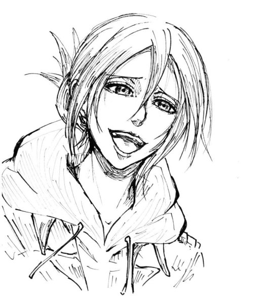 Энни Леонхарт для срисовки