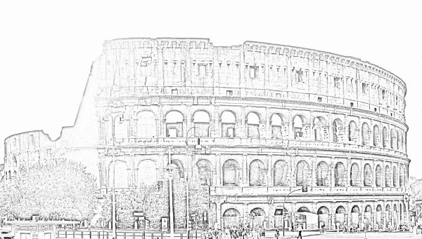Колизей скетч