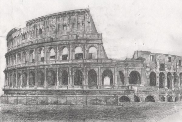 Отмывка фасада Колизей