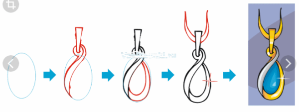 Бусы раскраска для детей