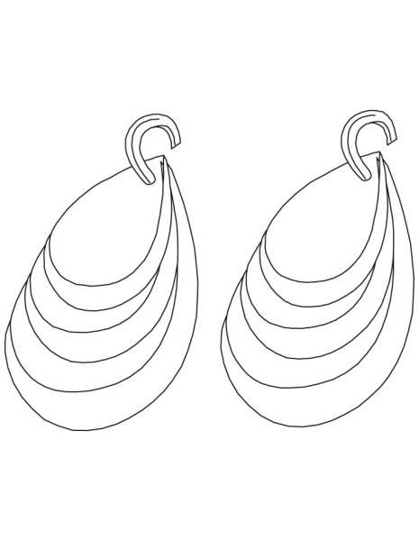 Кольцо рисунок карандашом