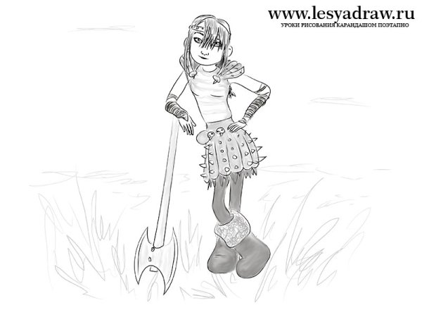 Астрид раскраска