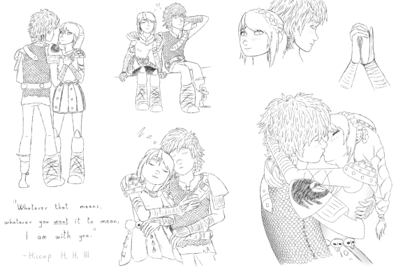 Комиксы про Иккинга и Астрид