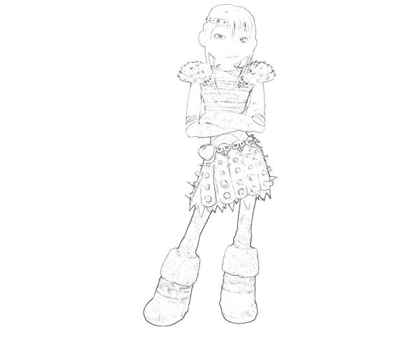 Астрид раскраска для детей