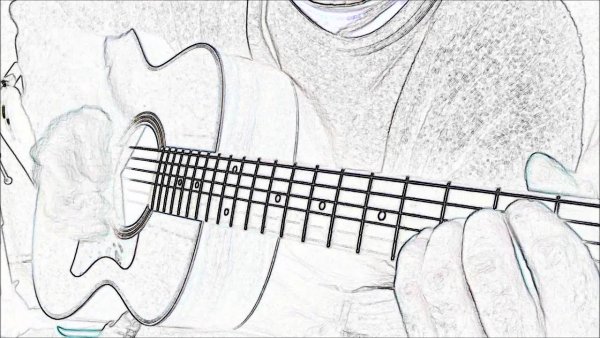 Гитара иллюстрация