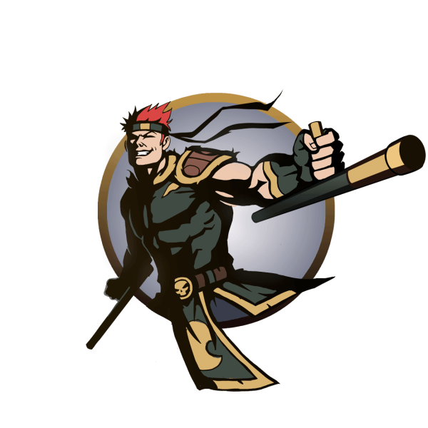 Рысь из Shadow Fight 2 в полный рост