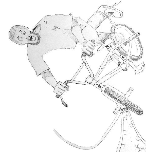 Раскраски трюки на Велике