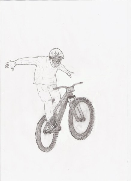 BMX рисунки для срисовки