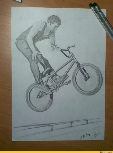 BMX рисунок