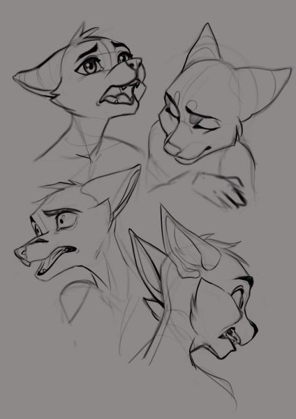 Позы фуррей референс