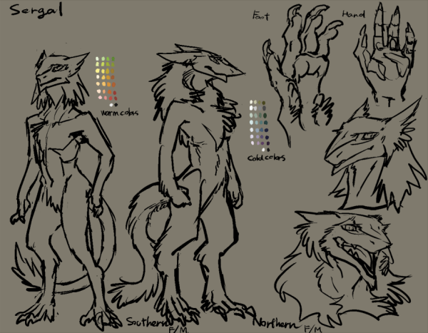 Фрилайн сергал референс